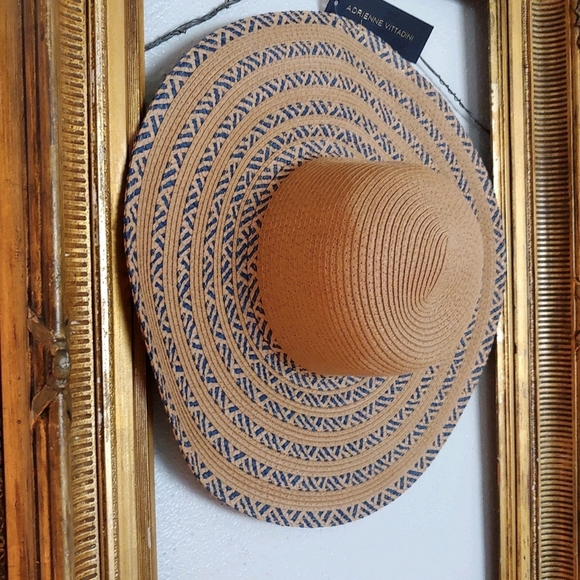 Adrienne Vittadini Accessories - NWT ADRIENNE VITTADINI paper sun hat